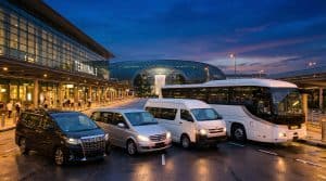 changi airport to and from singapore airshow private bus hire